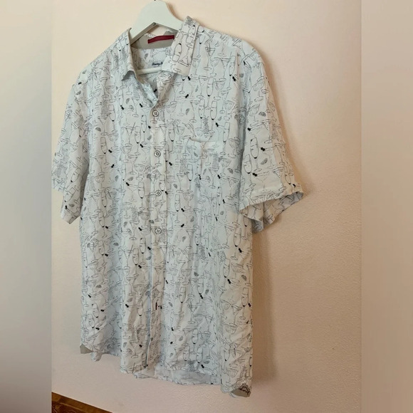 Tommy Bahama Mojito Bay Sippin' Soiree Short-Sleeve Shirt- Large - Picture 5 of 5